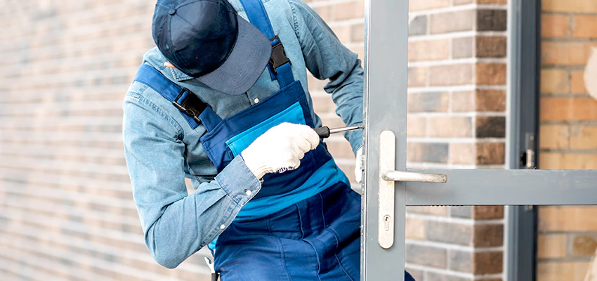 Pivot Storefront Door Locks Installation in Orlando, Florida